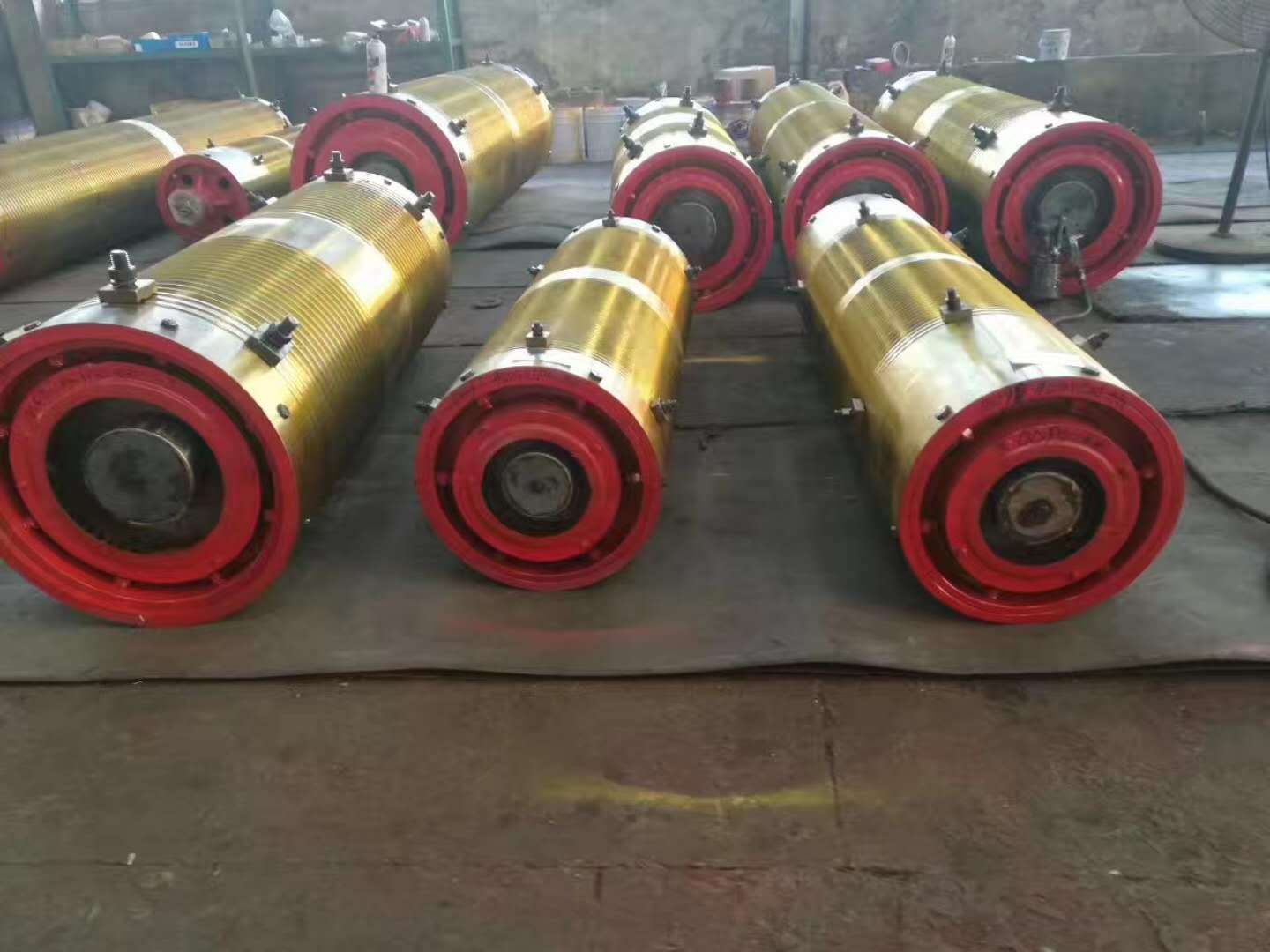 厂家直供双梁行吊卷筒组,铸造卷筒,钢板卷制卷筒