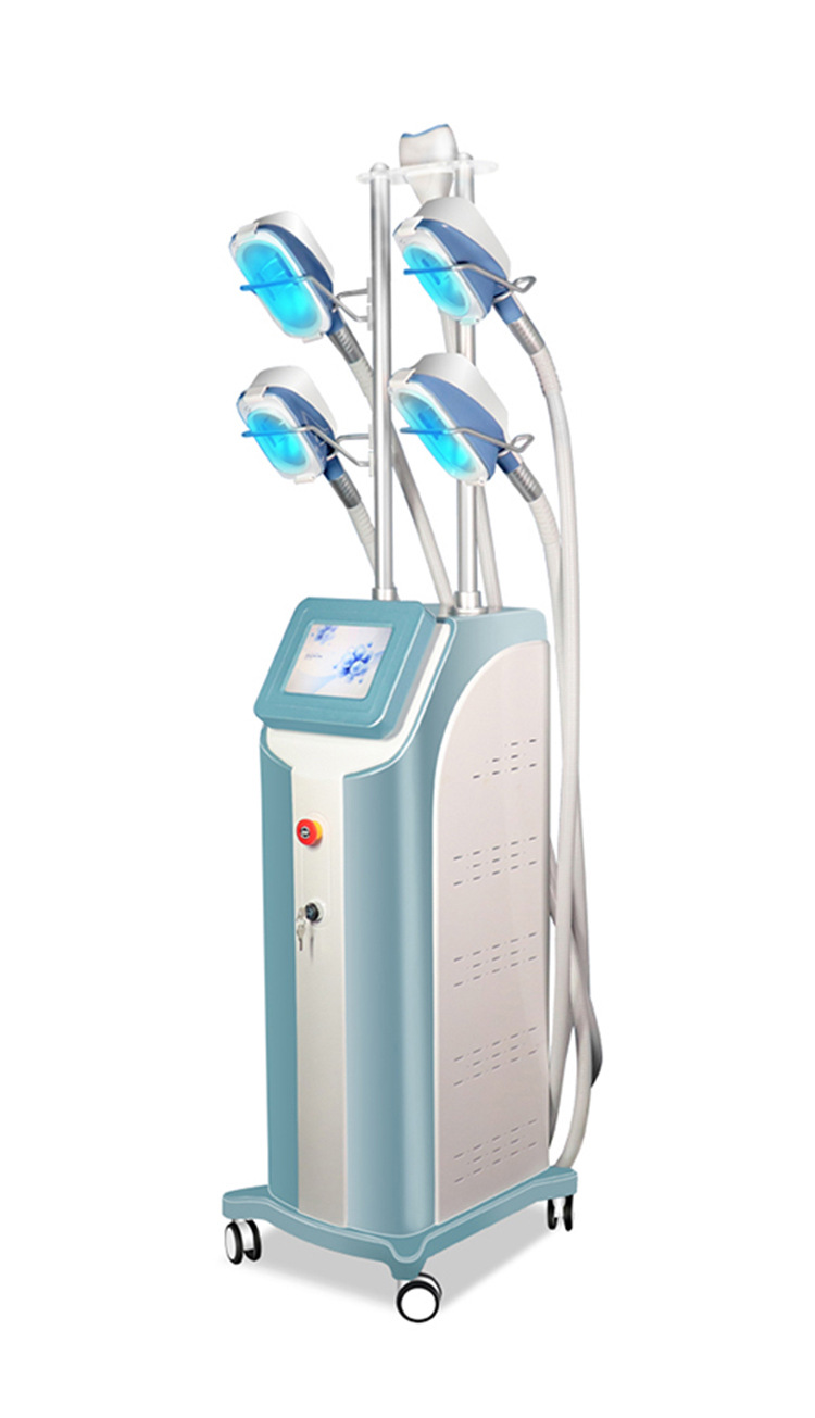 厂家批发立式冷冻溶脂爆脂减肥仪五头冷冻减肥塑形美容仪器