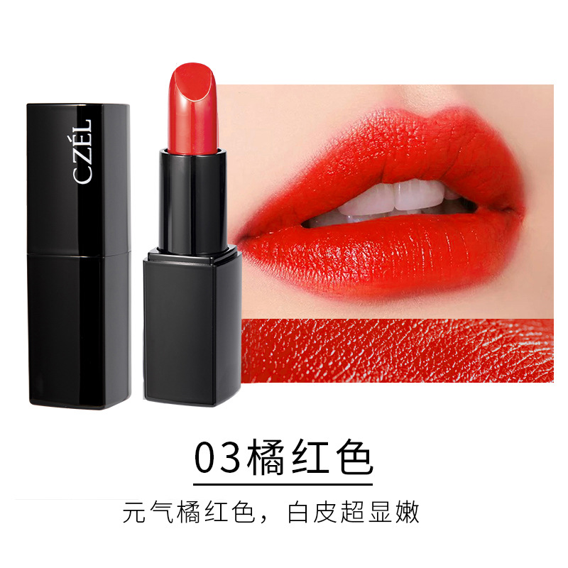 Czel CZEL Light Fog Lipstick Discoloration Resistant Moisturizing Long-Lasting Moisturizing Matte Moisturizing Matte Mini Lipstick