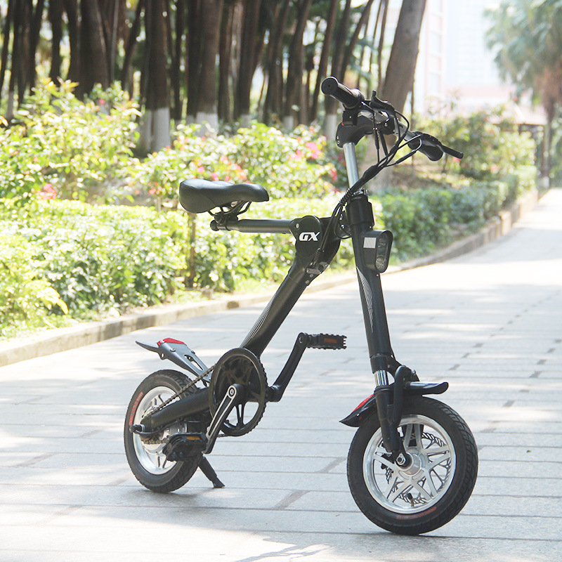 折叠微型自行车