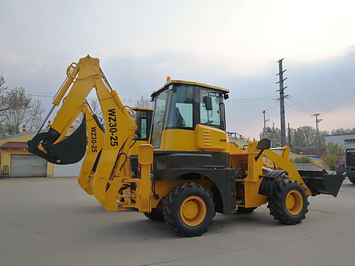 两头忙挖掘装载机多少钱厂家多功能装载机前铲后挖一体机两头忙