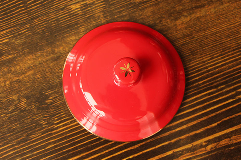 红色瓷杯盖子配件中国红瓷陶瓷杯盖茶杯盖福字诗词寿字牡丹杯盖子