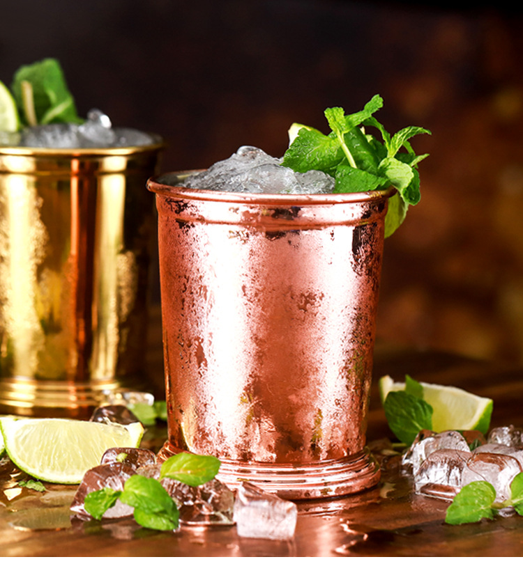 台湾薄荷朱丽普杯鞠丽普杯不锈钢鸡尾酒杯mojito mint julepcup