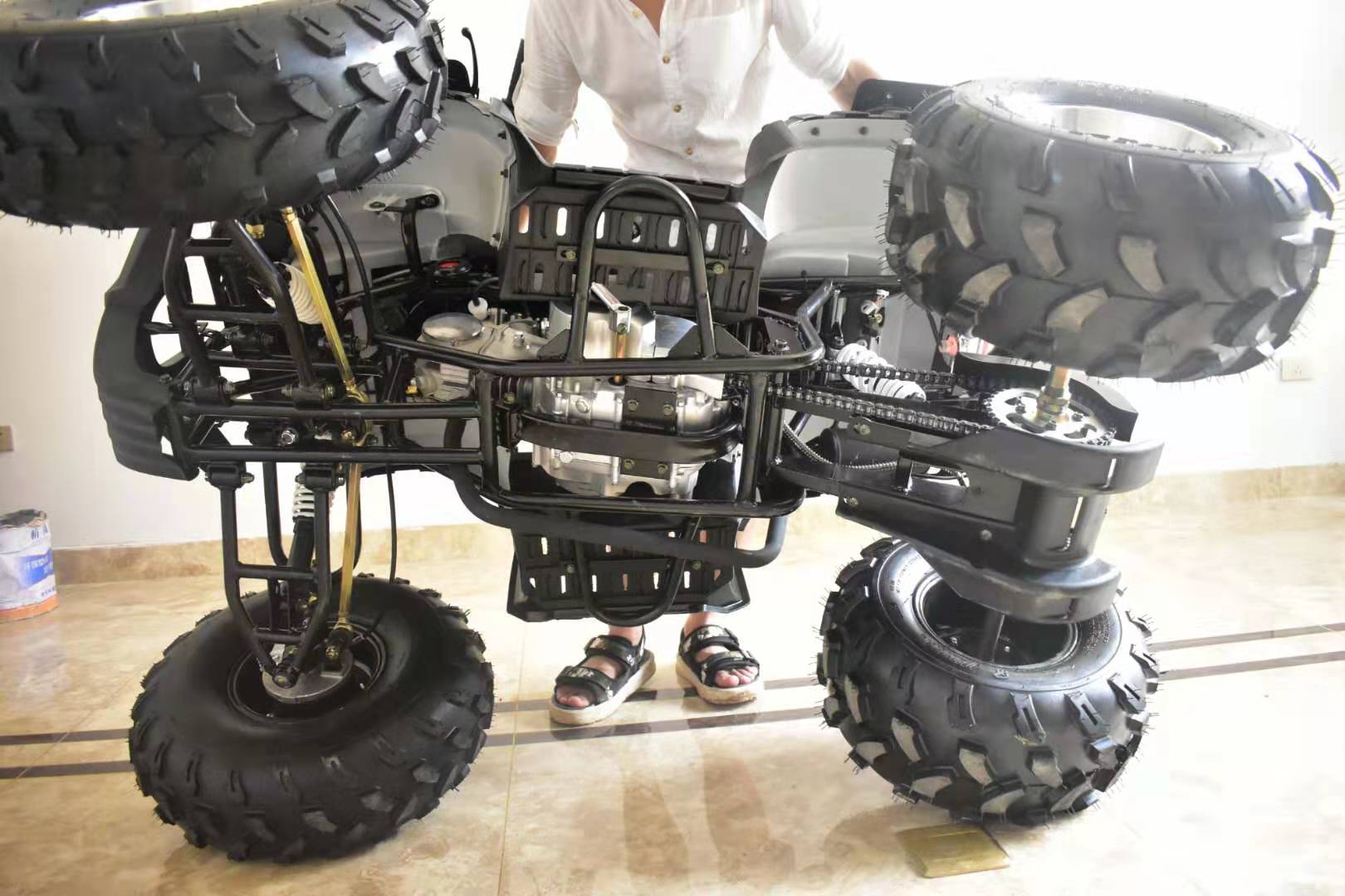 战神款沙滩车 125cc双弹簧车架 atv越野车 四轮摩托高配山地车