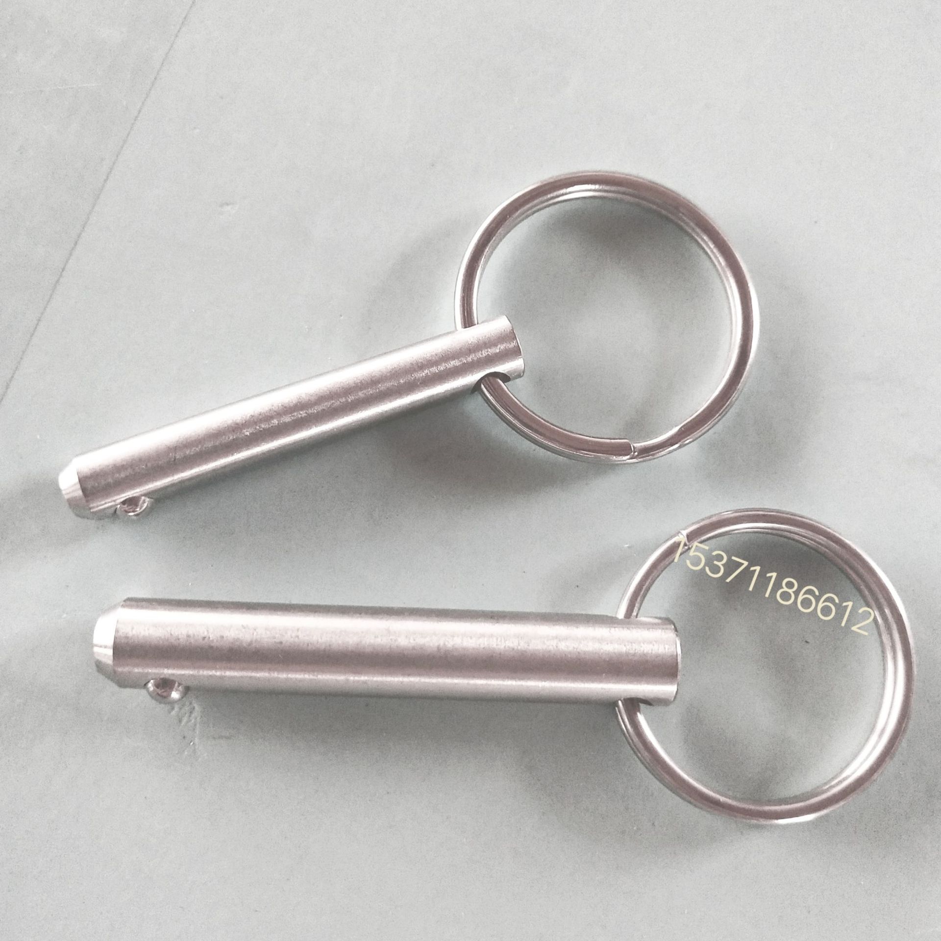 厂家拉环钢珠复位插销钢珠防脱止动插销快锁销快拆快拔快卸销