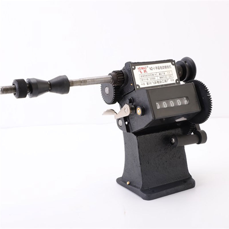 数显绕线机 半自动可手摇数显变压器绕线机