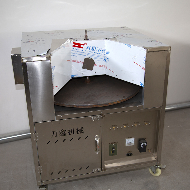 自动商用旋转转炉烧饼机摆摊烧饼炉子烤饼炉子吊炉技术配方