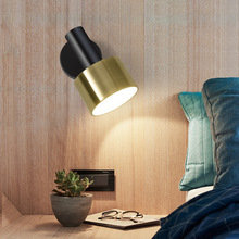 跨境专供 壁灯卧室床头墙壁灯创意后现代个性简约ins壁灯灯饰灯具