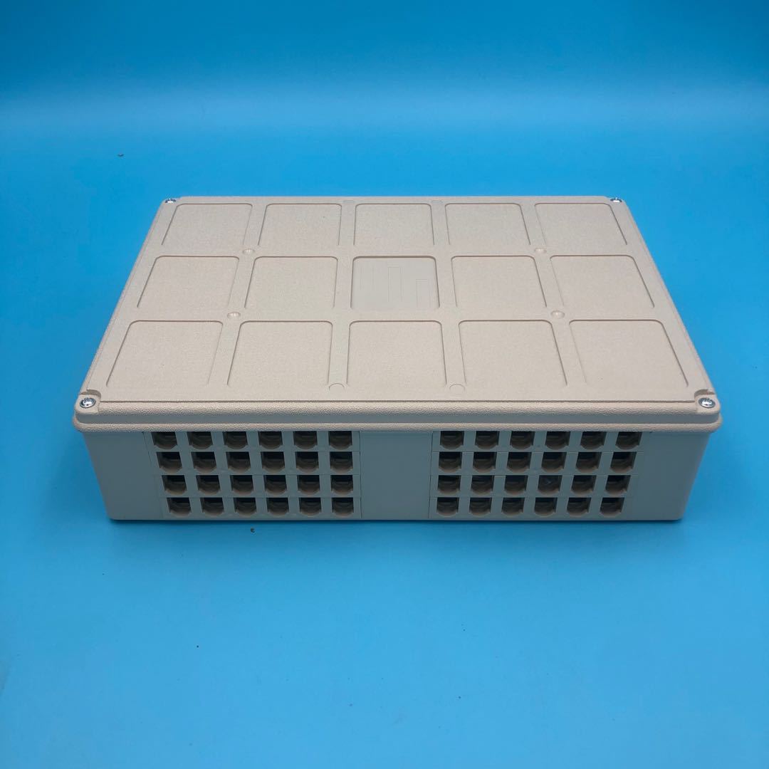 48芯光纤终端盒 光纤接线盒接续盒熔接盒 钣金箱 lc sc满配