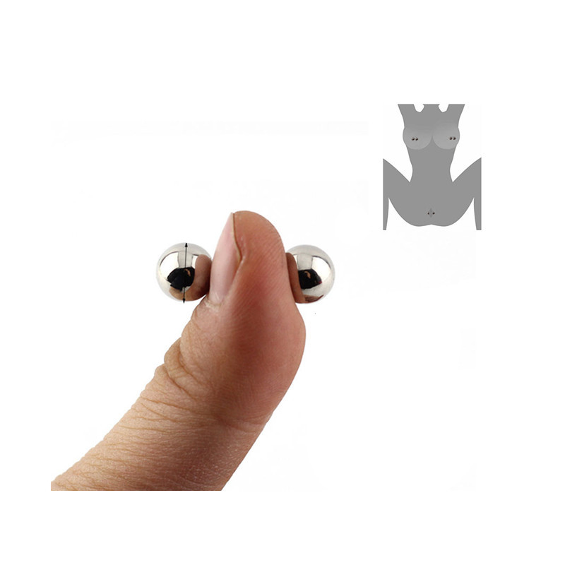 夫妻sm夫妻挑逗 强磁乳夹阴唇夹 自慰器速卖通成人情趣用品