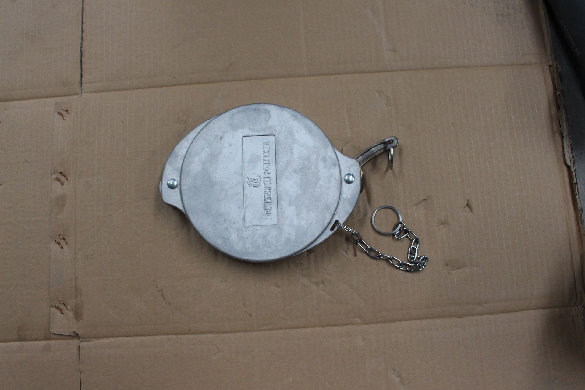 铝合金卸油阀堵盖 阴端母头盖子3寸dc型油罐车球阀卸油口封堵盖