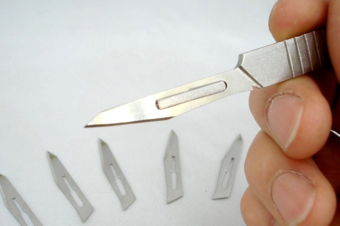 上海松昌仓松手术刀片碳钢11#23号34手术刀柄手机贴膜刀片