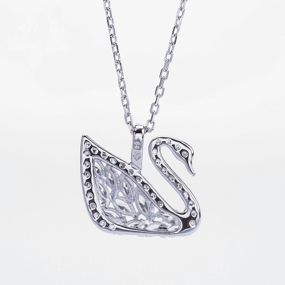 韩版爆款奥地利水晶马眼天鹅项链锁骨链情人节礼物工厂批发