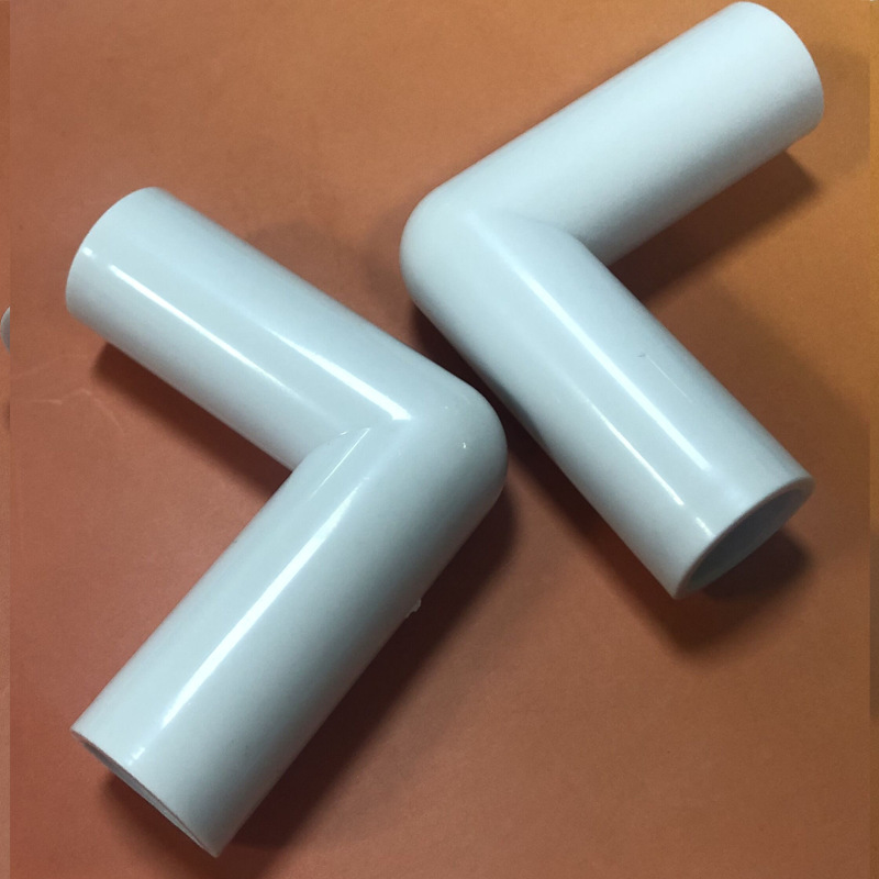 广东工厂销售 两通接头abs白色 19mm圆管蚊帐连接头