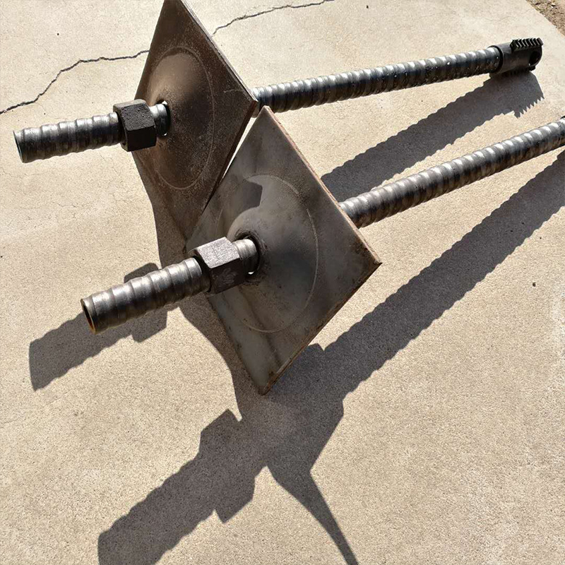 厂家直销中空注浆锚杆25自钻进式中空注浆锚杆隧道中空组合锚杆