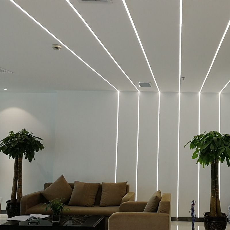 造型灯暗藏射线形铝灯线条灯灯u条硬灯灯条 槽led铝槽嵌入式明装