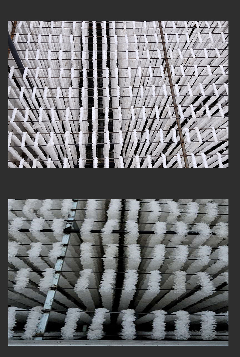 螺旋式填料厌氧池用辫带式填料 生物滤池用仿水草绳型生物填料