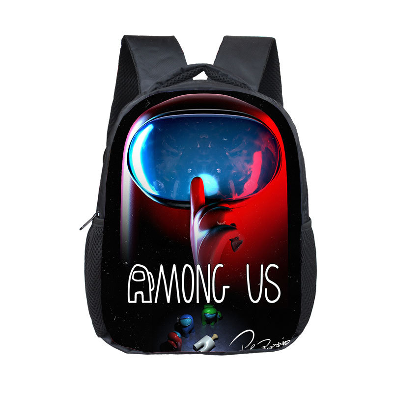 Among US Space Werewolf Killing Primary School Student Schoolbag Dacron Backpack Kindergarten Lightweight Backpack One Piece Dropshipping