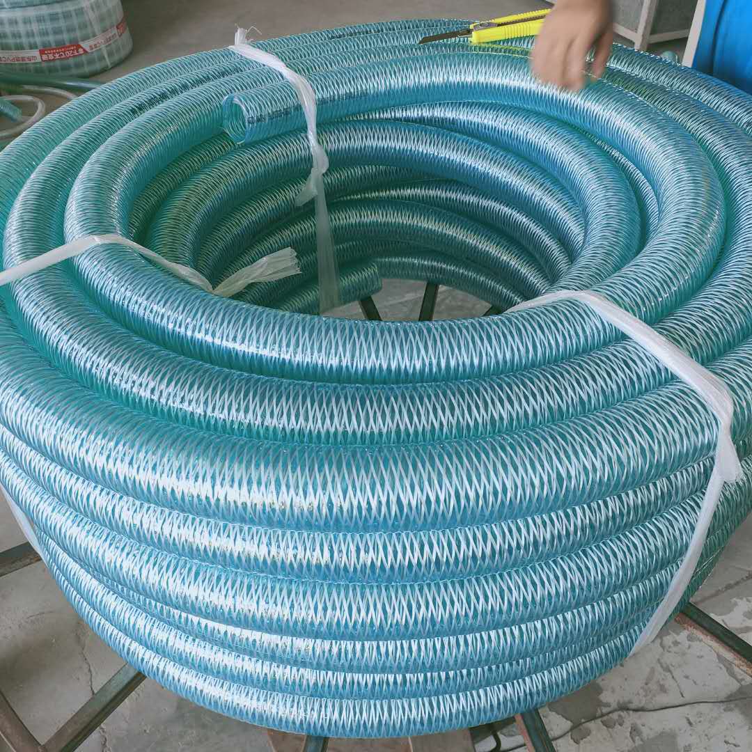 pvc防静电复合钢丝软管 工业输送抽油 加厚耐压 防静电 工厂直销