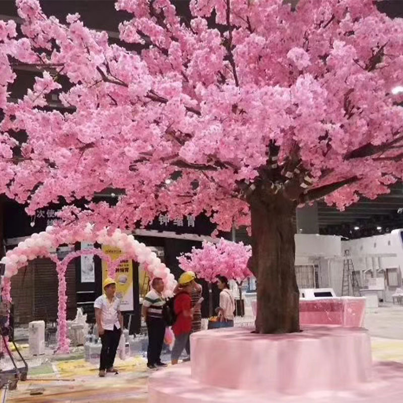 Artificial Cherry blossom wedding celebration decoration cherry tree Peach blossom plastic fake flowers Silk flowers