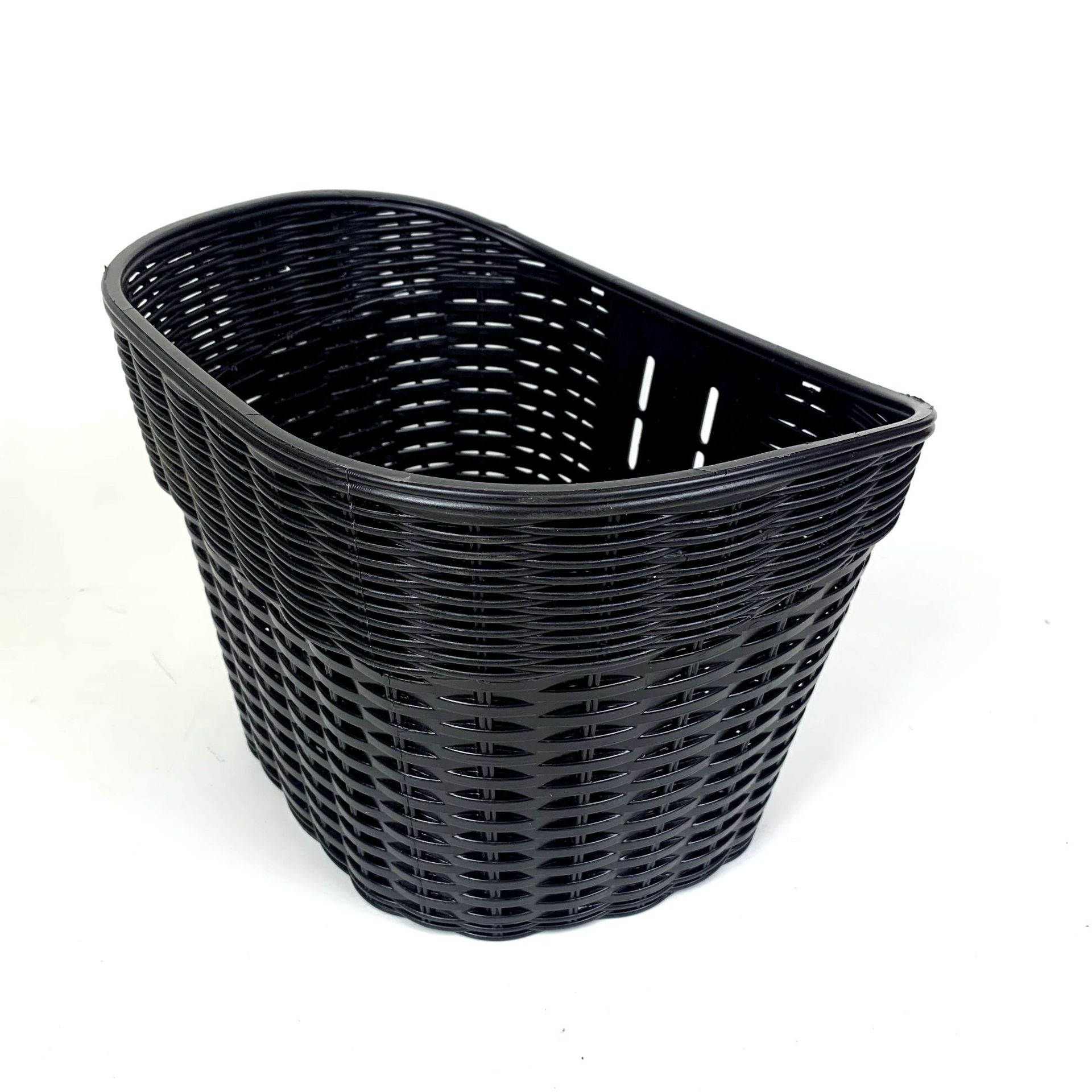 批发车筐儿童自行车车篮推车滑板车蛙车悬挂式塑料前车筐