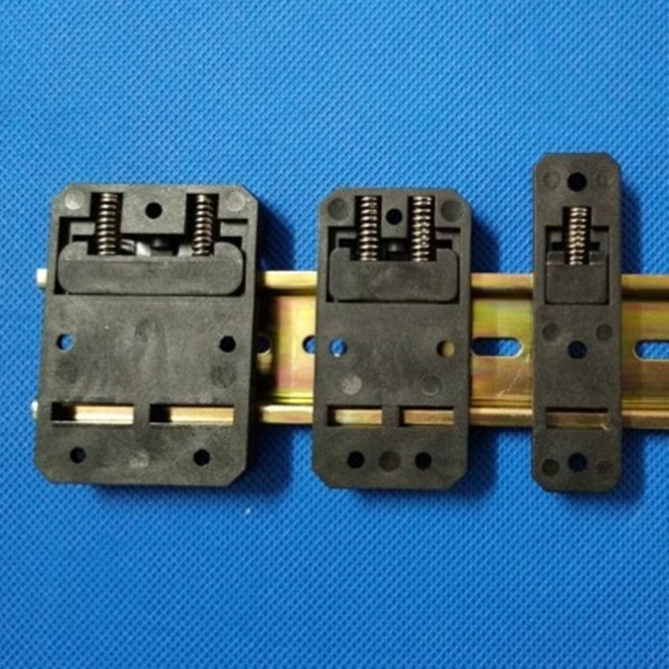35mmdin导轨卡扣c35 c45din 小号 导轨支架 增强尼龙 承重耐用