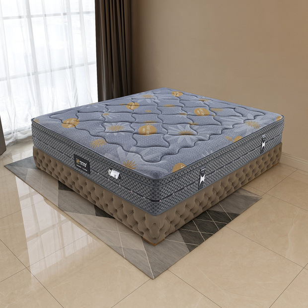 跨境工厂供应直销压缩卷包床垫席梦思天然乳胶独立袋装弹簧可定制