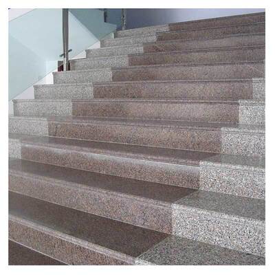 大理石楼梯踏步石台阶石板 五莲花石材光面大板 花岗岩阶梯级砖-阿里