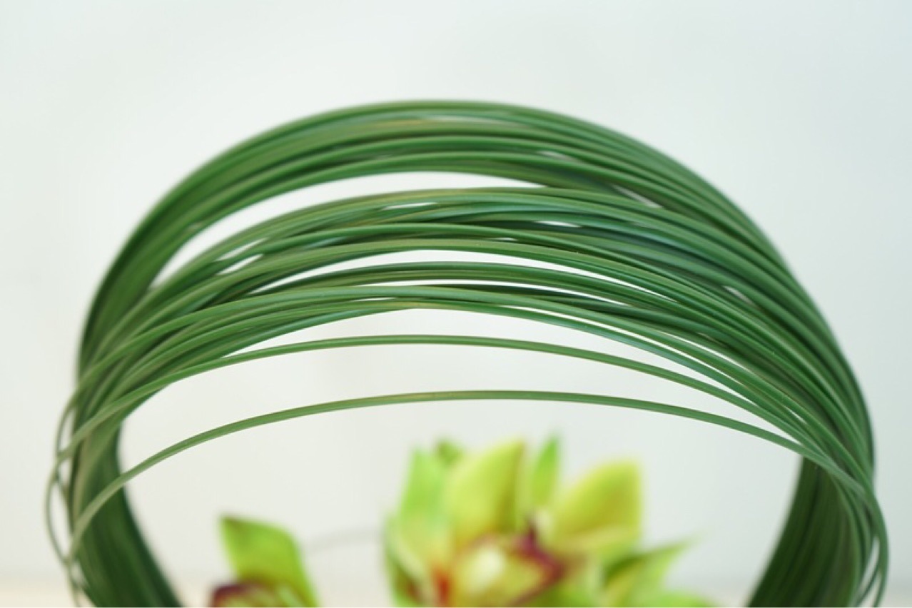 软胶钢草花束盆花插花材料软装设计蒲草配材植物
