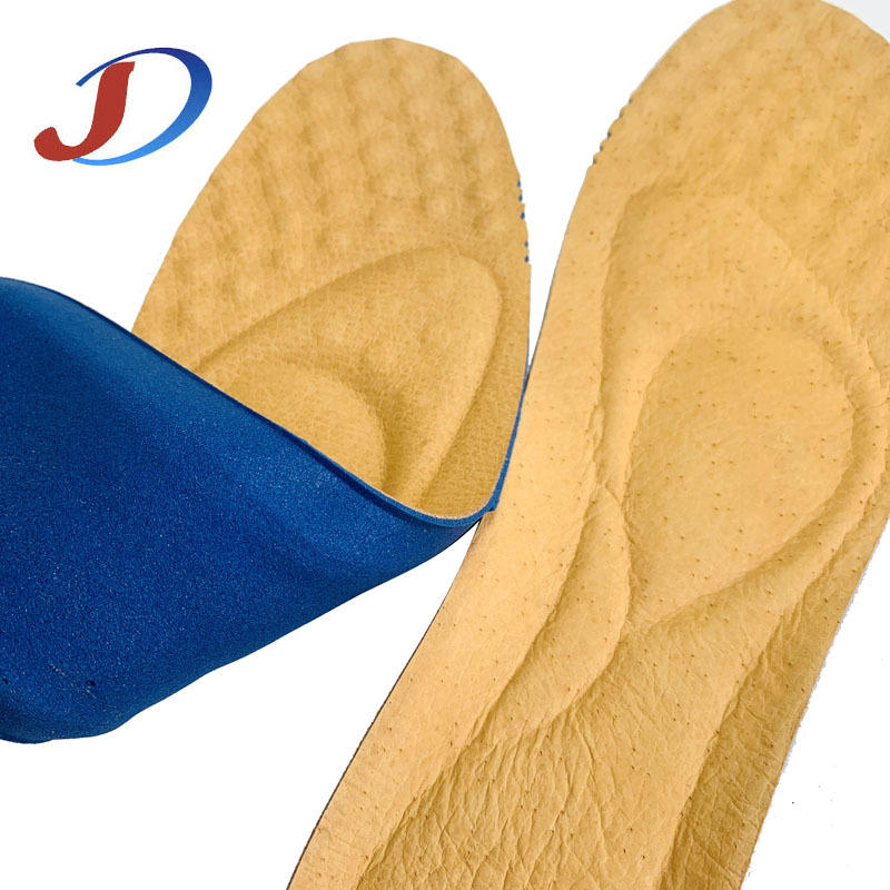 头层猪皮海波丽鞋垫透气吸汗男士防臭吸汗缓震皮鞋垫男增高垫批发