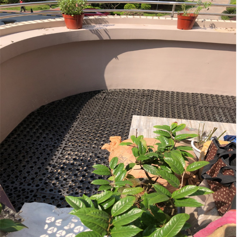 厂家直销塑料蓄排水板屋顶花园种花种菜滤水板房顶绿化隔热板材