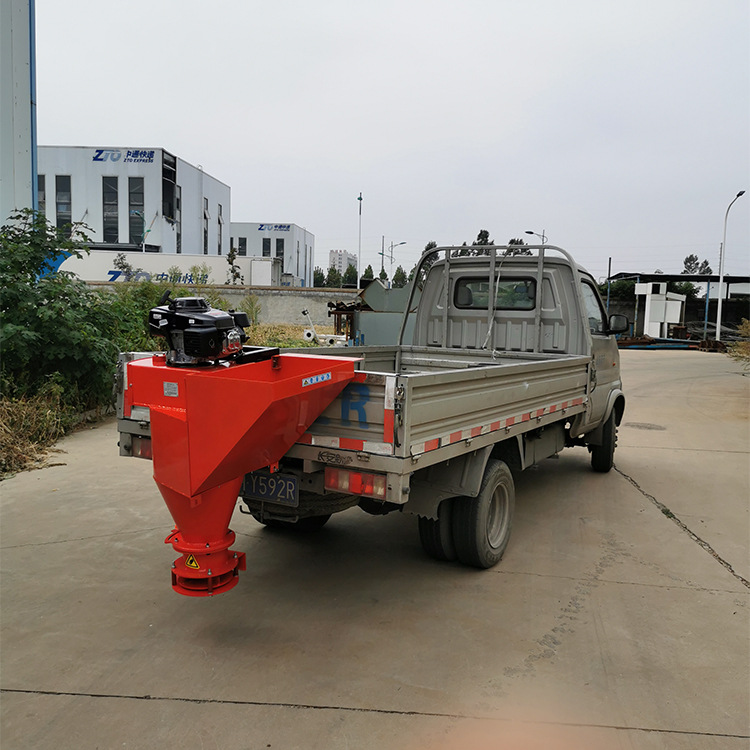 冬季高速公路除雪洒布融雪剂洒布 车载小型汽油离心式撒布机