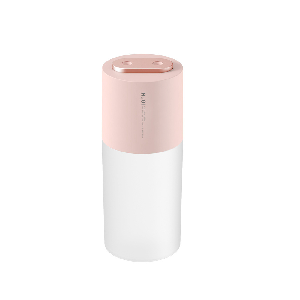 New Arrival Double Spray Humidifier USB Air Purifier Vehicle-Mounted Home Use Gift Labeling Logo Source Manufacturer