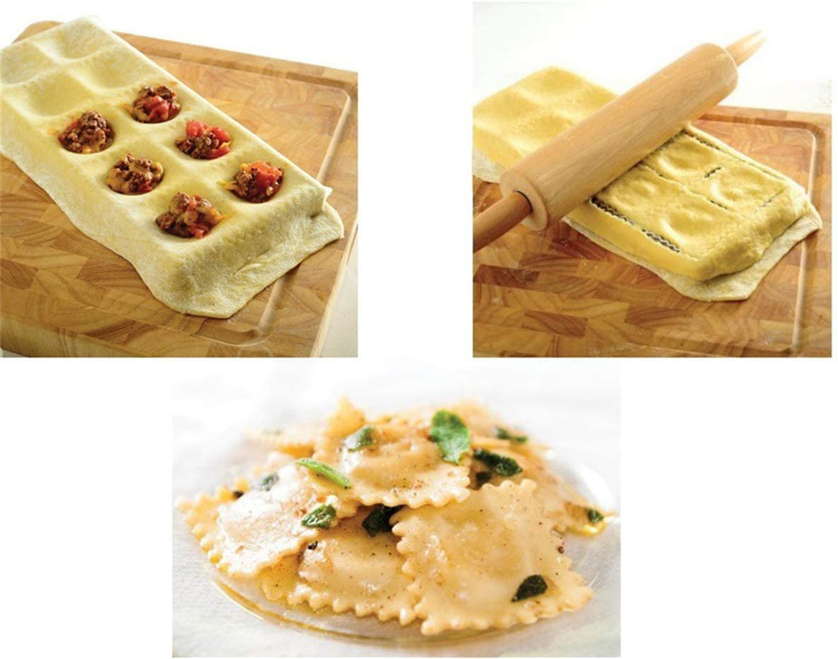 12孔方形饺子模 面点工具 意大利饺子模型 包饺子神器