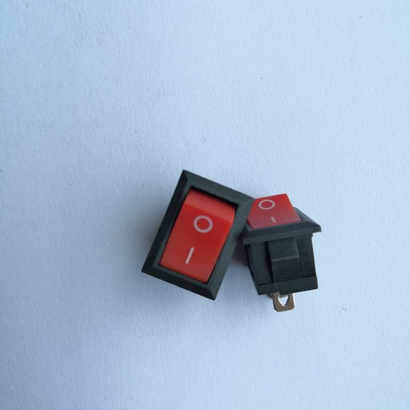 小方二齿银触点开关2脚2档翘板开关小船型开关饮水机等小家电开关