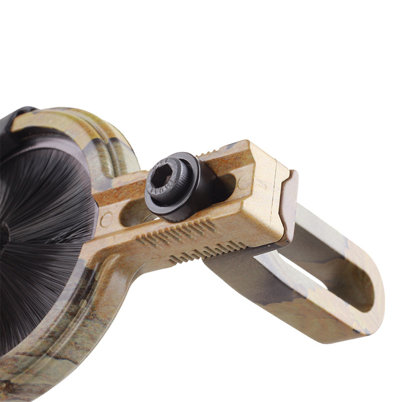 鬃饼毛刷箭台 棕刷箭台迷彩色 tp813厂家直供 弓箭配件 射箭器材