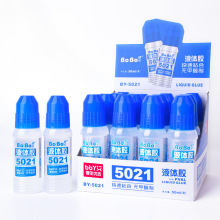 BOBO 博宝 胶水 5021液体胶 高强度合成胶海棉涂头50ML 合成胶