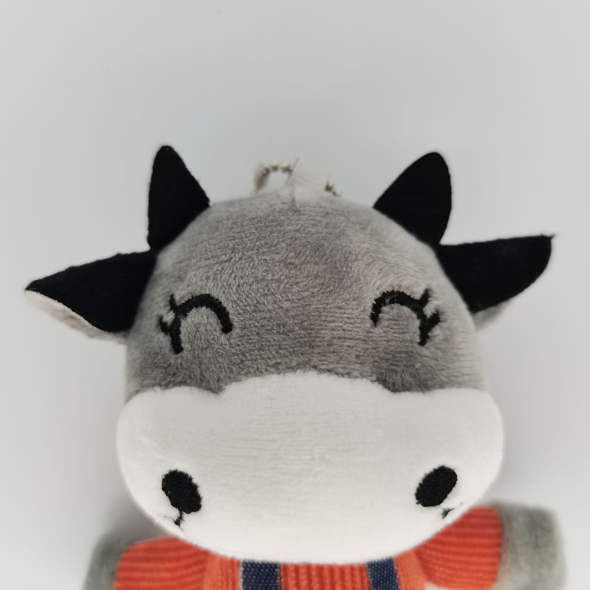 2021年生肖牛可爱萌牛仔毛绒玩具匙扣包包挂件服饰纪念品礼物批发