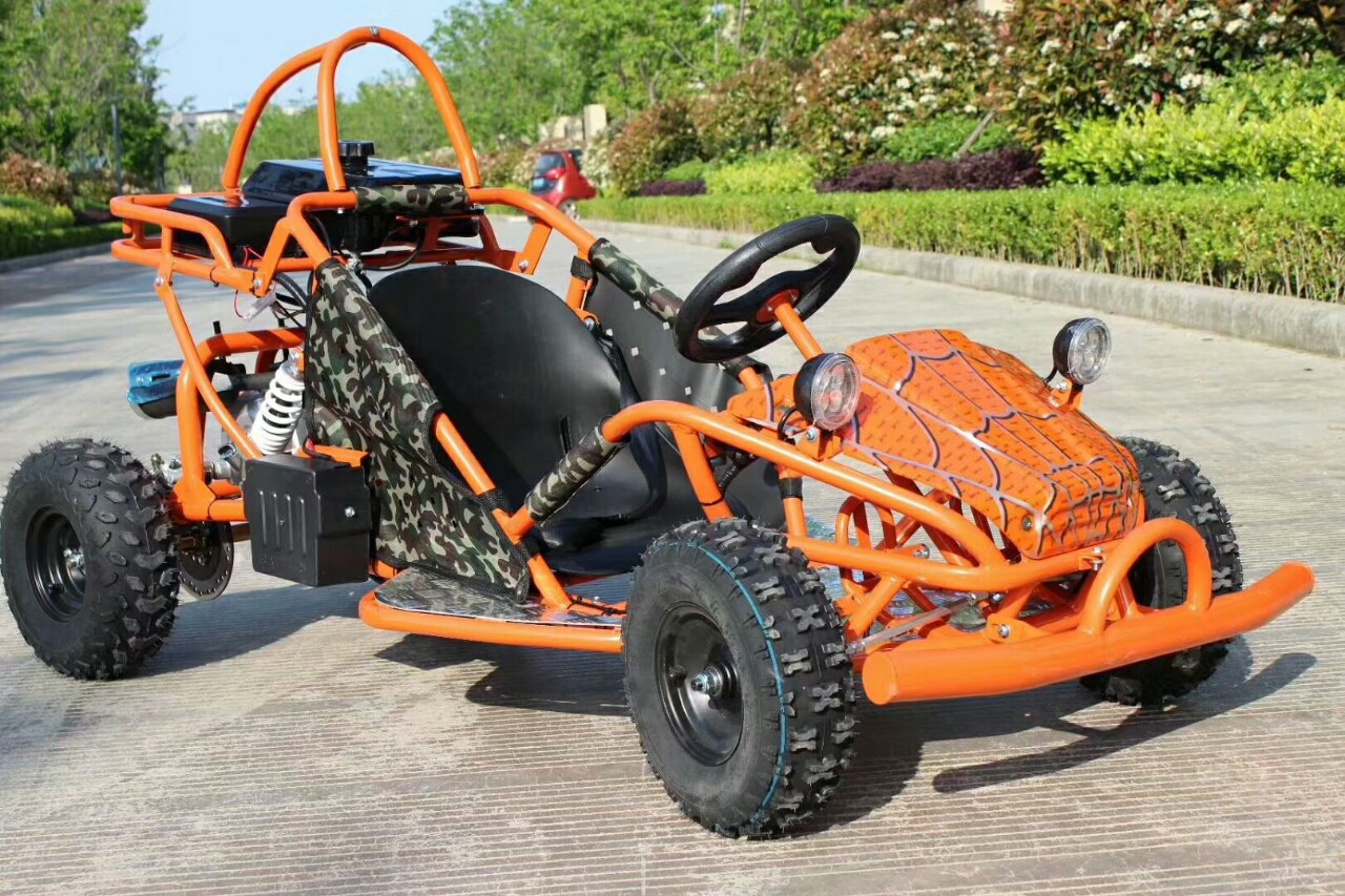 电动四轮沙滩车卡丁车广场出租48v轴传动差速电机