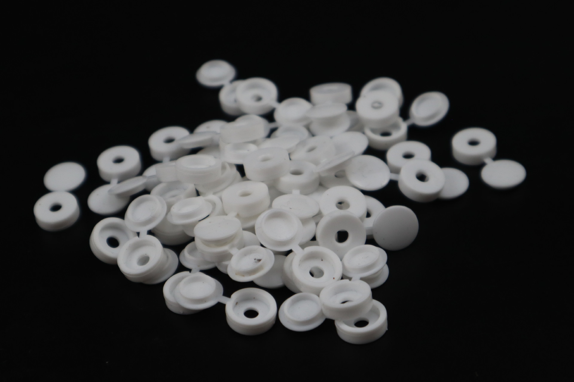 装饰帽螺丝盖 自攻钉螺丝帽 连体帽遮丑盖帽 家具衣柜塑料盖帽