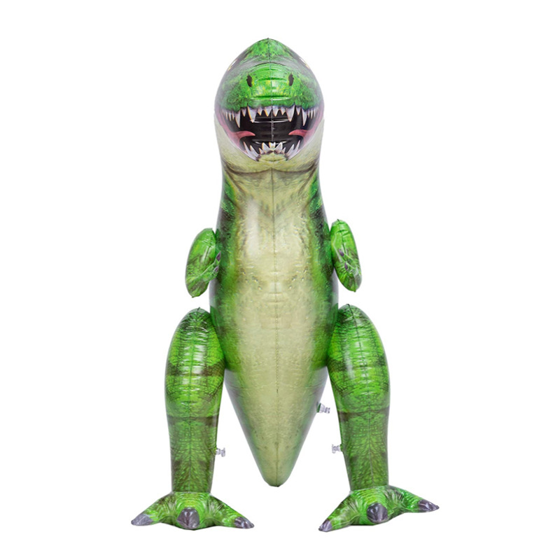 厂家定制充气恐龙玩具新款pvc充气霸王龙充气趣味玩具 来图定制