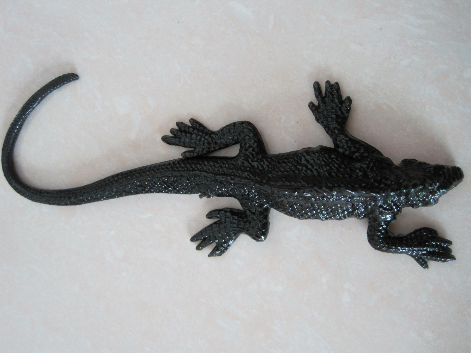 2元仿真软胶粘性大蜥蜴大壁虎 拉伸发泄恐吓玩具