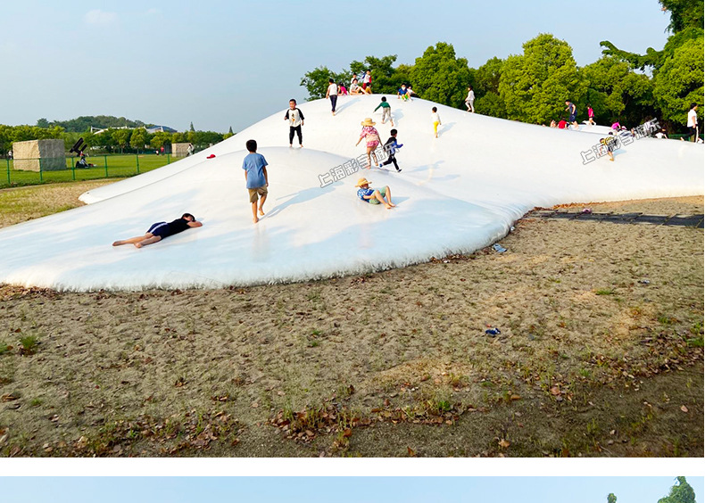 网红充气蹦蹦云跳跳云乐园设备儿童游乐设备庄景区大蹦床厂家直销