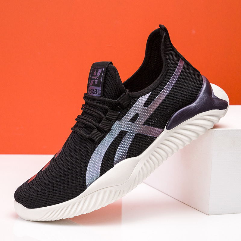 花花时尚国际2020秋季新款男鞋韩版潮流运动鞋男士休闲跑步鞋板鞋