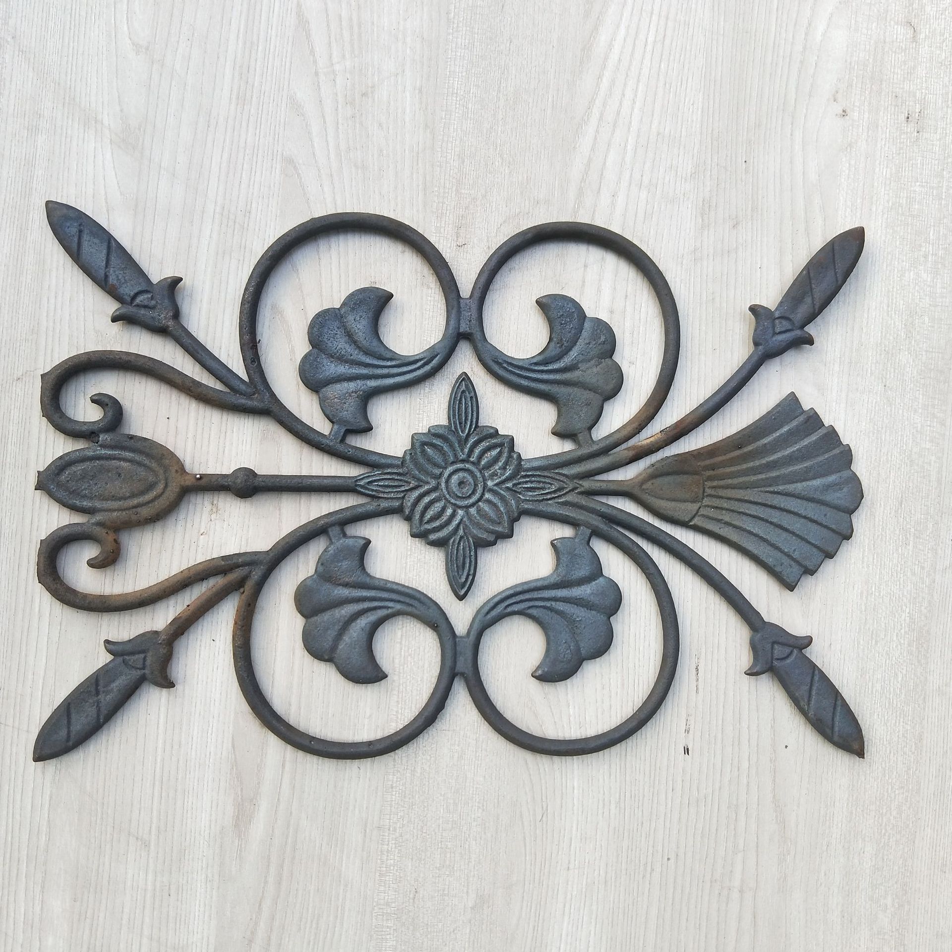 湖北武汉球磨铸铁花 铸铁福字花 欧式铸铁玛钢花 大门装饰花