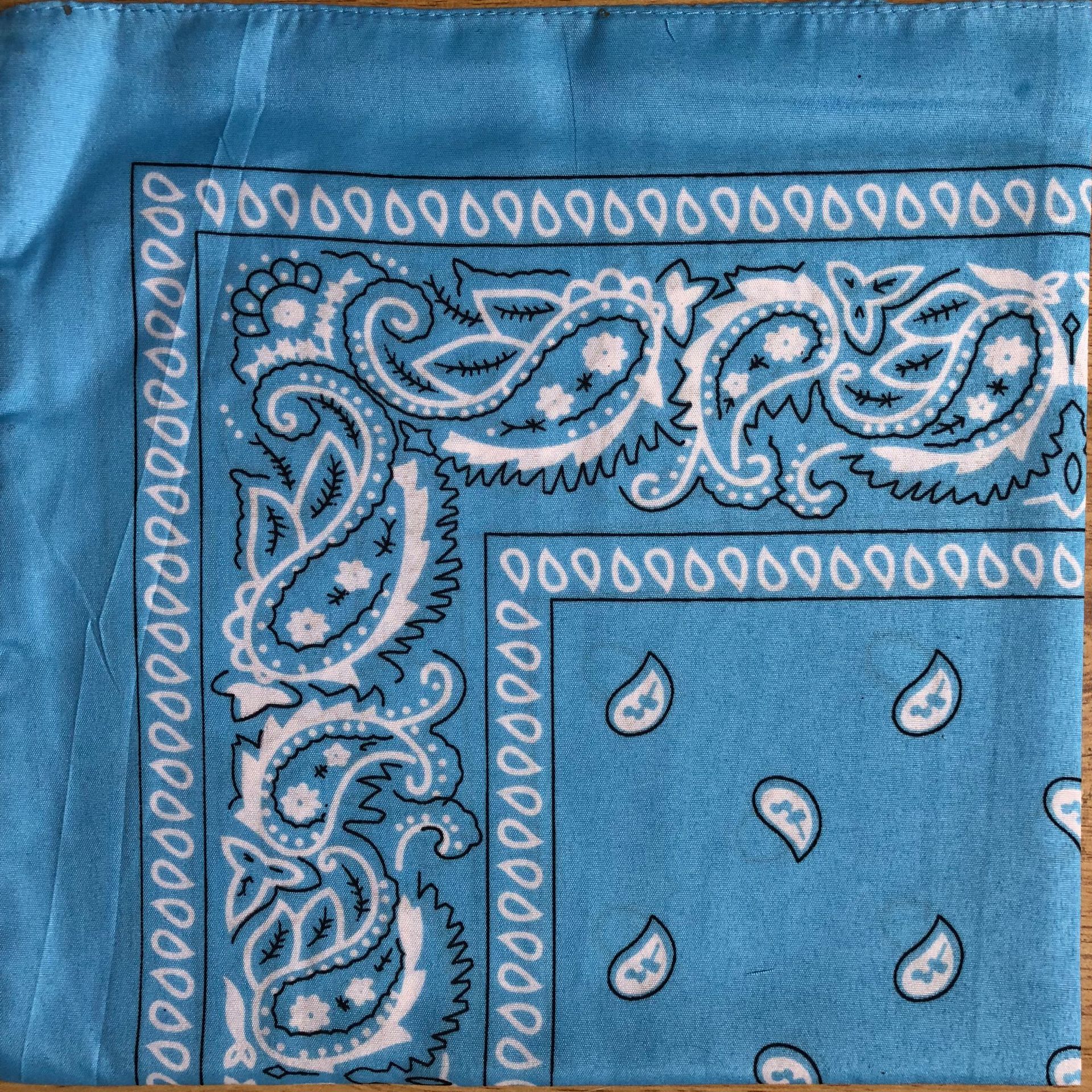 腰果花变形虫 嘻哈方巾 户外涤纶运动街舞骑行头巾围脖 头带多色