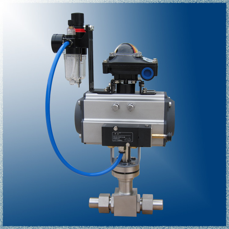 dq621f气动低温焊接式球阀低温气动高压球阀厂家