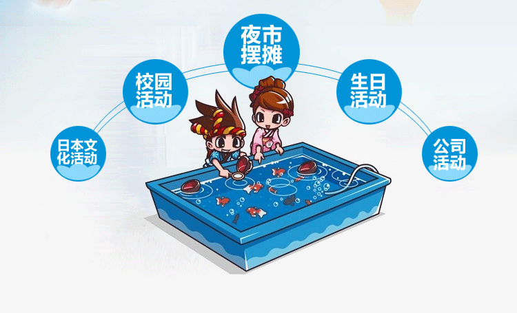 日本动漫 纸网捞金鱼 游戏活动用品 摆摊夜市货源 学校节日货源