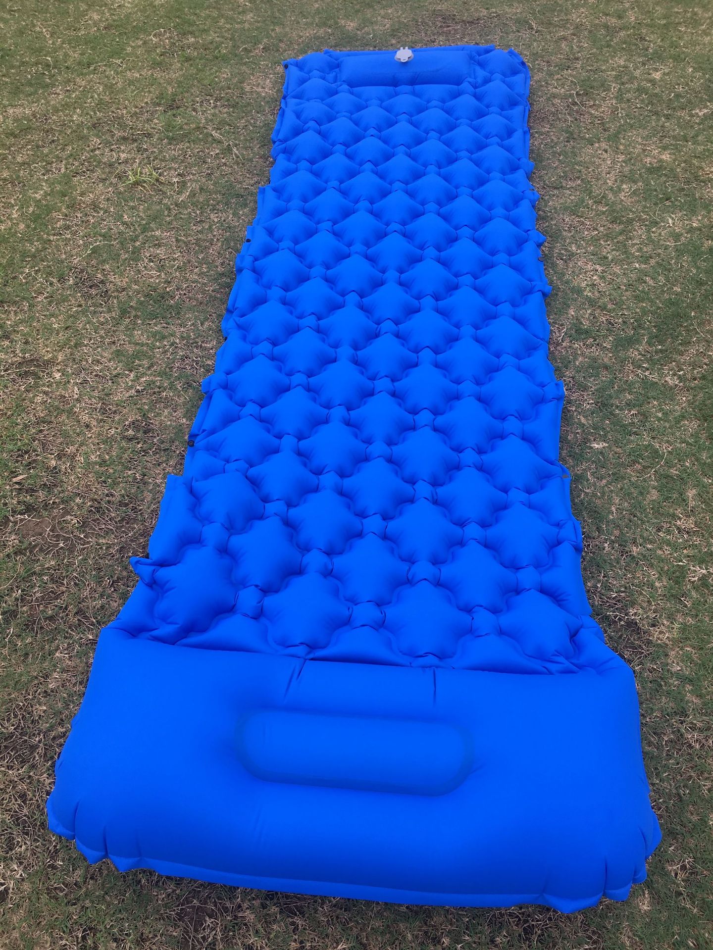 脚踩充气垫免吹气防潮垫户外野餐垫超轻tpu充气垫按压充气床睡垫