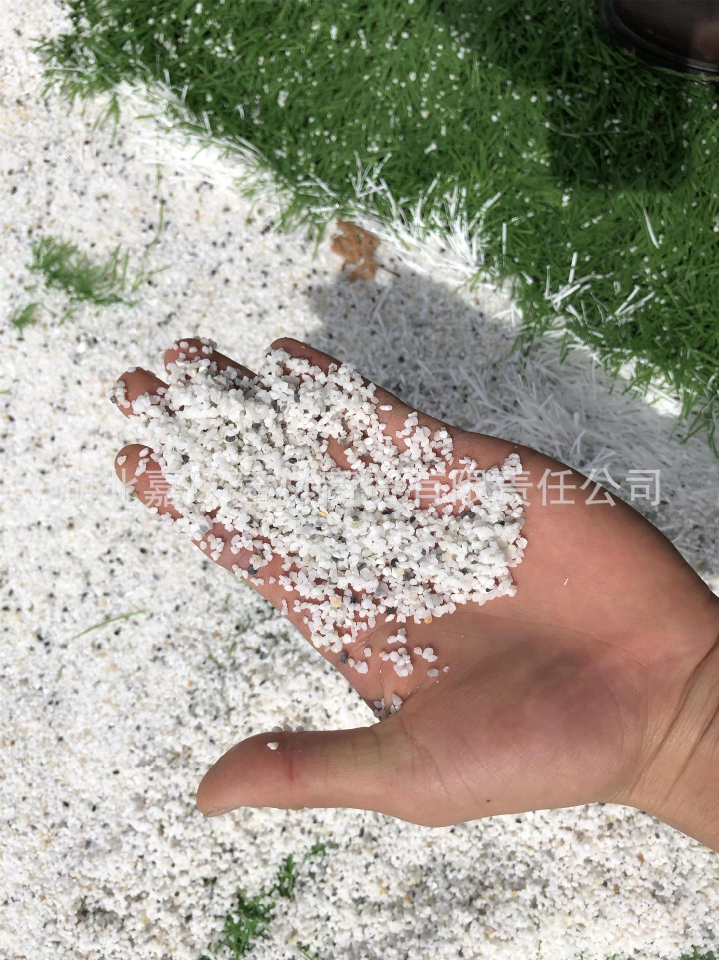 江西塑胶跑道高尔夫足球场人造草坪填充石英砂球场沙10目20目40目